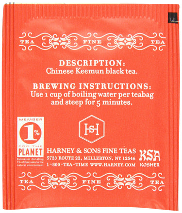 Harney & Sons English Breakfast Tea 100g / 3.57 oz (50 Tea Bags)
